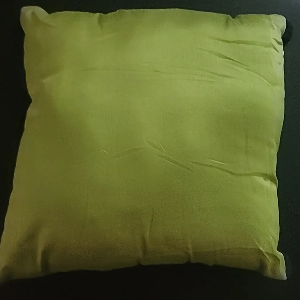 Decorative Green and Red Throw Pillow Set